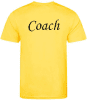 Bunny Hops Coaches T-Shirt - Sun Yellow