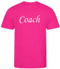 Bunny Hops Coaches T-Shirt - Hyper Pink