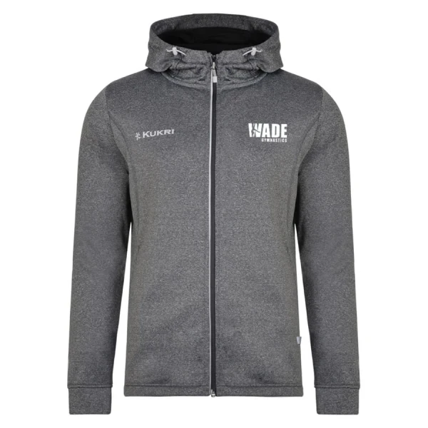 Wade Gymnastics Club Full Zip Hoodie - Grey